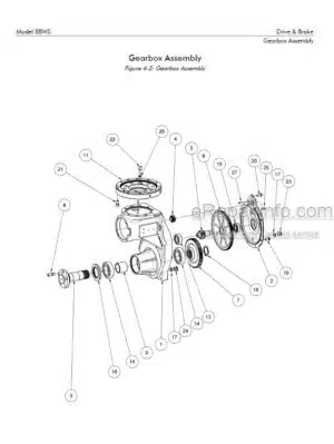 Photo 6 - Toyota SP10 SP10S Spare Parts Catalogue Powered Pallet Truck 239070 SN956112-