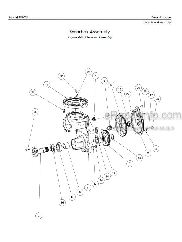 Photo 1 - Toyota 8BWS10 8BWS13 Parts Catalog Walkie Straddle 00715-00155-15 SN141 And Up