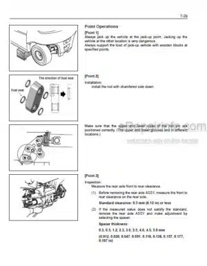 Photo 2 - Toyota 8FBET15 To 8FBMT20 Repair Manual Forklift CE345-1