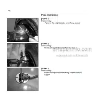 Photo 6 - Toyota 8FBMKT20 To 8FBMT35 Repair Manual Forklift CE360-3