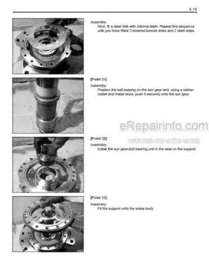 Photo 1 - Toyota 8FBMKT20 To 8FBMT35 Repair Manual Forklift CE360-3