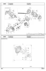 Photo 2 - Toyota 8FD35U To 8FD80U Parts Catalog Forklift G861-2