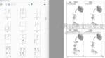 Photo 3 - Toyota 8FG35U To 8FGC70U Parts Catalog Forklift G861-1