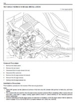 Photo 5 - Toyota 8FGU15 To 8FGCU32 Repair Manual Supplement Forklift CU066