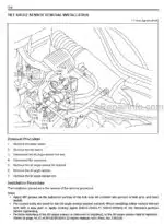Photo 5 - Toyota 8FGU15 To 8FGCU32 Repair Manual Supplement Forklift CU066