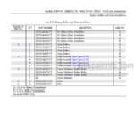 Photo 3 - Toyota 8HBW30 To 8TB50 Parts Catalog Pallet Truck 00715-00130-08 SN36001 And Up