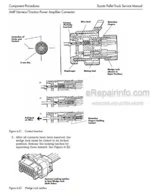 Photo 9 - Toyota 8HBW30 To 8TB50 Service Manual Pallet Truck 00700-CL398-07 SN36001-