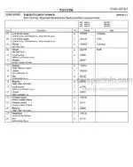 Photo 4 - Toyota 8PM14 8PM16 8PM18 Spare Parts Catalogue Powered Pallet Truck 7500534 SN6053221-