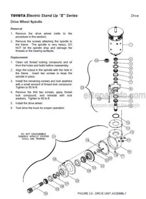 Photo 6 - Toyota Easymover PP13 Service Manual Pallet Truck