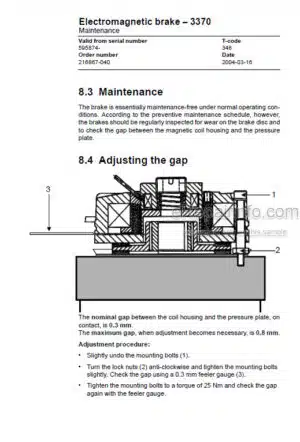 Photo 12 - Toyota LOP10 Service Manual Order Picking Truck 216867-040 SN595874-