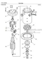 Photo 2 - Toyota LOP10 Spare Parts Catalogue Order Picking Truck 216299 SN701490-