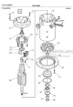 Photo 2 - Toyota LOP10 Spare Parts Catalogue Order Picking Truck 216299 SN701490-