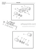 Photo 2 - Toyota PLL22 Spare Parts Catalogue Pedestrian Pallet Truck 179052 SN372786-
