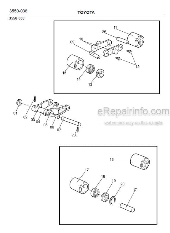Photo 1 - Toyota PLL22 Spare Parts Catalogue Pedestrian Pallet Truck 179052 SN372786-