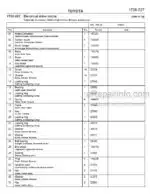 Photo 4 - Toyota PML20 Spare Parts Catalogue Powered Pallet Truck 168527 SN335439-