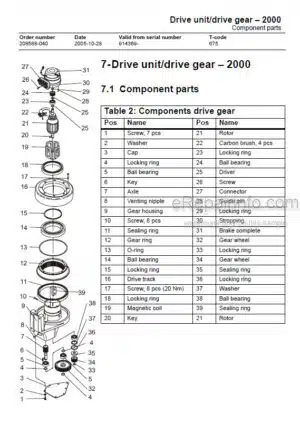 Photo 6 - Toyota PP13 Service Manual Pallet Truck SN372000AA-