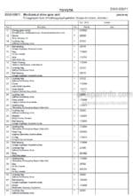 Photo 4 - Toyota PP13 Spare Parts Catalogue Powered Pallet Truck 226046 SN914369-