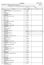 Photo 4 - Toyota PP13 Spare Parts Catalogue Powered Pallet Truck 226046 SN914369-