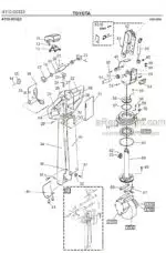 Photo 2 - Toyota PP13 Spare Parts Catalogue Powered Pallet Truck 233324 SN939413-