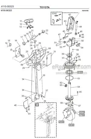 Photo 3 - Toyota PP13 Spare Parts Catalogue Powered Pallet Truck 233324 SN939413-