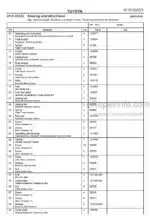 Photo 4 - Toyota PP13 Spare Parts Catalogue Powered Pallet Truck 233324 SN939413-