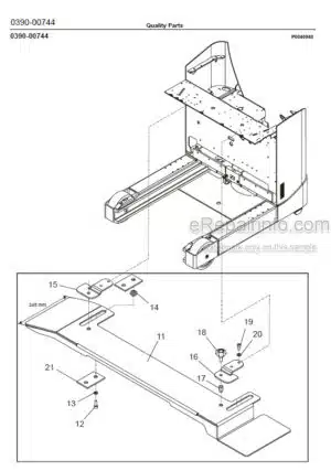 Photo 1 - Toyota RRE140 To RRE160EC Quality Parts Pallet Truck 7551039 SN6239943-