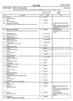 Photo 4 - Toyota SLL12.5F SLL16F Spare Parts Catalogue Powered Pallet Stacker 217004 SN709318-