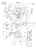 Photo 2 - Toyota SLL12.5 SLL13.5S Spare Parts Catalogue Powered Pallet Stacker 215791 SN705844-