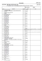 Photo 4 - Toyota SLL12.5 SLL13.5S Spare Parts Catalogue Powered Pallet Stacker 181496 SN413816-