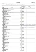 Photo 4 - Toyota SLL13.5S SLL12.5 Spare Parts Catalogue Powered Pallet Stacker 209088 SN561133-