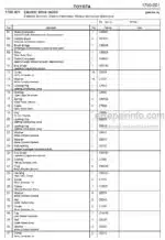 Photo 4 - Toyota SLL16 Spare Parts Catalogue Powered Pallet Stacker 174443 SN354260-