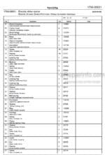 Photo 4 - Toyota SLL16 Spare Parts Catalogue Powered Pallet Stacker 215795 SN705844-