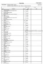 Photo 4 - Toyota SLL16 Spare Parts Catalogue Powered Pallet Stacker 215795 SN705844-