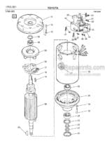 Photo 2 - Toyota SLL16 Spare Parts Catalogue Powered Pallet Stacker 209089 SN561133-