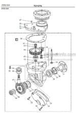 Photo 2 - Toyota SM10 SM12 Spare Parts Catalogue Powered Pallet Stacker 168581 SN340960-