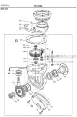 Photo 2 - Toyota SM12F Spare Parts Catalogue Powered Pallet Stacker 168517 SN335439-
