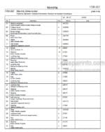 Photo 4 - Toyota SM12F Spare Parts Catalogue Powered Pallet Stacker 182043 SN412520-