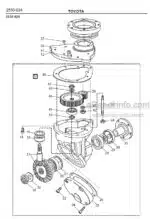 Photo 2 - Toyota SM12S Spare Parts Catalogue Powered Pallet Stacker 168516 SN335439-