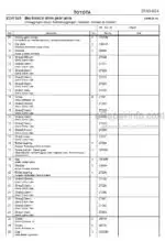 Photo 4 - Toyota SM12S Spare Parts Catalogue Powered Pallet Stacker 168582 SN340960-