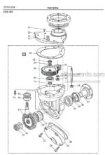 Photo 2 - Toyota SM12S Spare Parts Catalogue Powered Pallet Stacker 174377 SN350497-