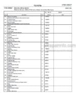 Photo 4 - Toyota SMH16 Spare Parts Catalogue Powered Pallet Stacker 218476 SN718954-
