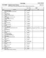 Photo 4 - Toyota SP10 SP10S Spare Parts Catalogue Powered Pallet Truck 237398 SN947624-