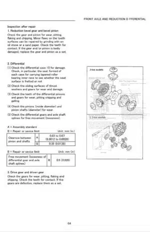 Photo 1 - Manitou Y48130X Y43160X Y8140X Y48150X Repair Manual Transmission Reduction 647119EN